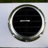 Luchtrooster Audi TT regelbaar zwart met aluminium