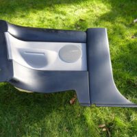 Zijpaneel bekleding (links/achter) zwart FZQ