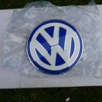 Embleem motorkap blauw/wit (gebruikt/zgan)