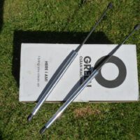 Demper kofferdeksel Sport Edition (chroom)